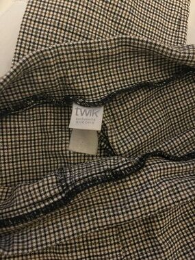 twik checked jegging/ tight pants